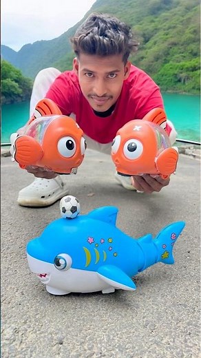 Rc Blue Shark Vs 2ta Remote wala Fish Unboxing 🥹