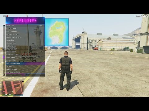 GTA 5 PC 1.64 Best Mod Menu Explosive - Teleport Options p.2 (Extended)