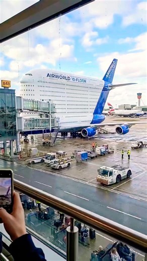 Have you ever seen a 10 Floor airplane before?