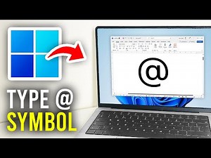 How To Type @ Symbol On PC & Laptop (Email At) - Full Guide