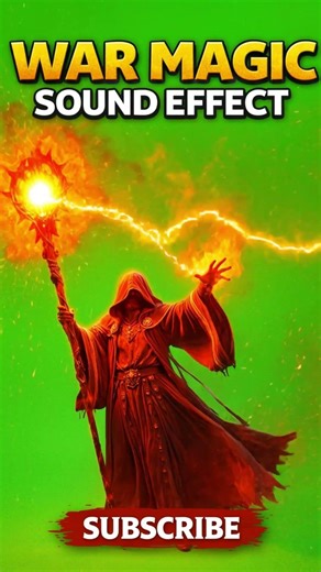 War Magic Sound Effect | Green Screen Spell SFX