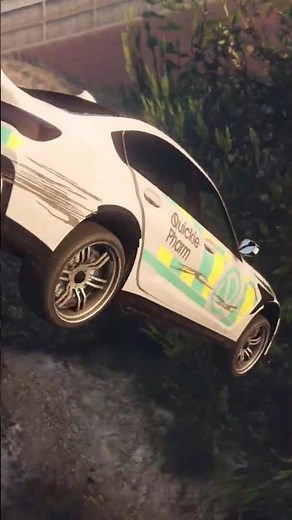 GTA V Car Flying Stunt | Insane Sky Jumps & Air Tricks Short #shortsviral #ytshorts #shortsfeed