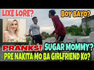 Nakita nyo ba yung Sugar Mommy ko? PRANK in Public