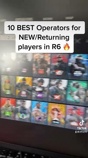 10 BEST Operators For New/Returning R6 Players #Shorts