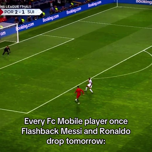 Flashback Messi and Ronaldo in FC Mobile Tomorrow