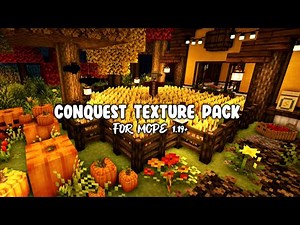 Conquest Texture Pack For MCPE 1.19 | Medieval & Aesthetic Texture Pack