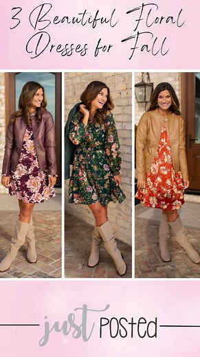 8.3K views · 55 reactions | 1, 2, or 3 - which floral dress from...