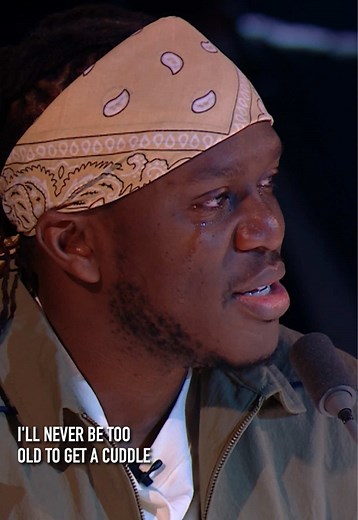 A message we won't forget. ❤️ #BGT #BritainsGotTalent | ksi crying