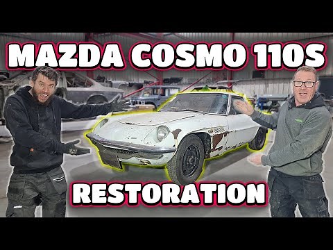 1970 Classic MAZDA COSMO Restoration Part 1 - Crazy Rare!