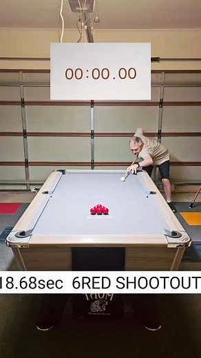 6 Red shootout 18.68sec #8ballpool #billiards #xuhuong #8BallPoolTipsAndTricks #TheRoutineInstructor147 | RoutineInstructor