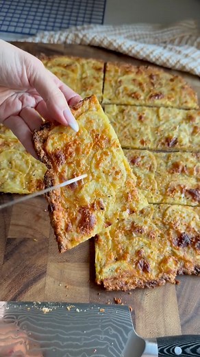 Italian Potato Scarpaccia 🥔 full recipe is on my site: HungryHappens.Net | Keto Diet Plans