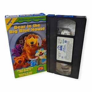 Bear in the Big Blue House Volume 1 VHS Jim Henson Home Video 1998 02224 NTSC - Etsy