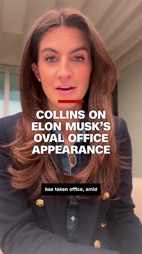 CNN’s Kaitlan Collins details Elon Musk’s appearance and remarks to reporters alongside President Donald Trump at the Oval Office. #CNN #News