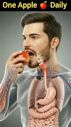 What Happens to Your Body When You Eat an Apple Every Day? 🍎 | 3D Anatomy & Digestive Animation