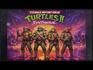 TEENAGE MUTANT NINJA TURTLES II (1990) — SYNTHWAVE TRIBUTE