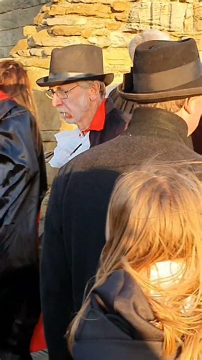 largest gathering of people dressed as Dracula at whitby abbey
