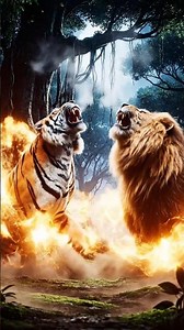 “Tiger and Lion Merge Into One Powerful Hybrid | Epic Transformation CGI”
