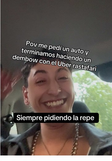 Dembow Rastafari: El Freestyle de El Dina en Uber