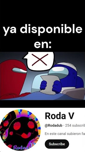 rodamrix doblaje español #amongus #rodamix #rodamrixedit #amongusanimation #rodamrix