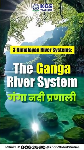 Ganga River System Explained – Tributaries, Origin और Importance 🕉️ #gangariver #tributaries #origin