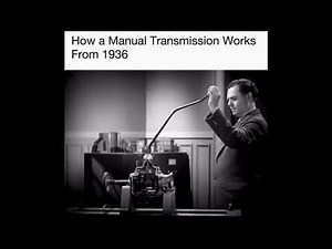 SUPER COOL & IMPRESSIVE: 1936 Manual Transmission Operation Video