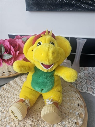 Vintage 90s BJ Yellow Dinosaur Plush From Barney & Friends Stuffed Animal 13” - Etsy