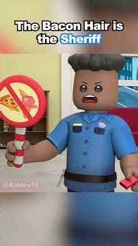 The Bacon Hair is the Sheriff | #roblox #animation