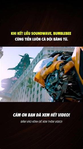 KHI KẾT LIỄU SOUNDWAVE BUMBLEBEE CŨNG TIỄN LUÔN CẢ ĐỘI BĂNG TỪ #transformers #review
