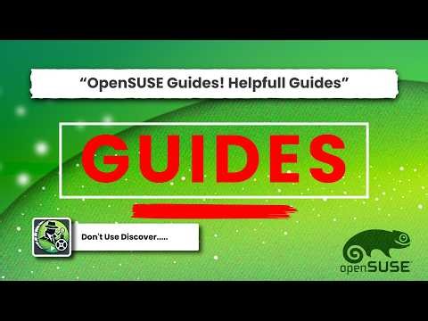 STOP Updating openSUSE Tumbleweed in Discover! Use This Safer Method Instead