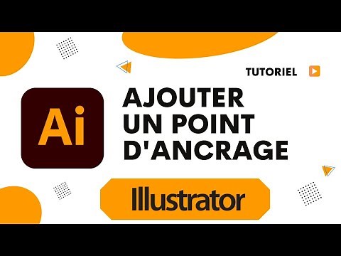 Comment ajouter un point d'ancrage Illustrator