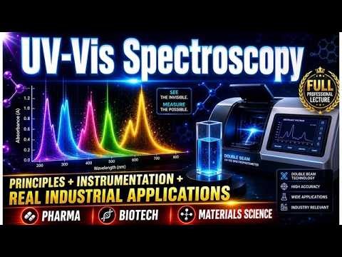 UV-Vis Spectroscopy: Complete Guide to Principles, Instrumentation & Real Industrial Applications