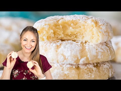 Gooey Butter Cookies WITHOUT Box Cake Mix