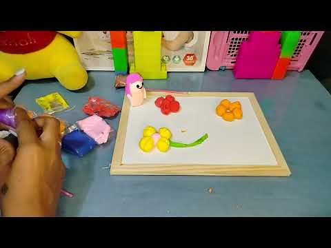 صلصال فوم اختراع للاطفال -- ( اشكال ورد 2 ) !!!؟