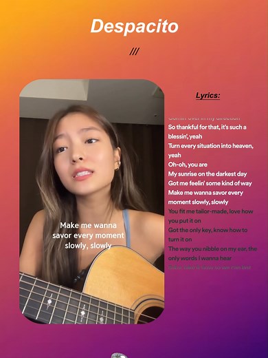 Despacito Luis Fonsi Daddy Yankee ft Justin Bieber_Cover #foryou #lyrics #music #foryoupage #fouryou #fyp #musiclyrics #musiccover #cover #song #fypシ #viral #lovelysong #musicprospect #fypage #spotifysongs #Despacito