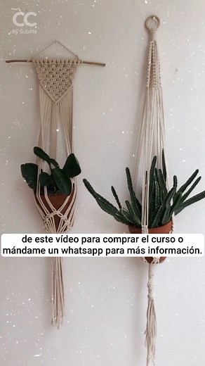 4.4K views · 45 reactions | Descarga nuestro Manual Integral para aprender Macramé . Aprende a tejer desde los nudos básicos de la técnica hasta proyectos avanzados como tapices y cuelga macetas✨. Material 100% en español . Consíguelo haciendo clic en el enlace  https://hotmart.com/es/marketplace/productos/manualintegraldemacrame/V93551755S #manual #manualmacrame #macrame | La Quinta en Casa | Facebook