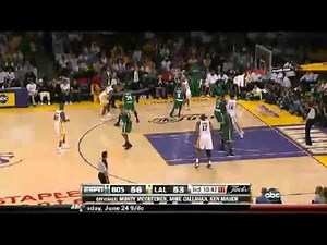 Lakers running triangle offense in NBA Finals 2010