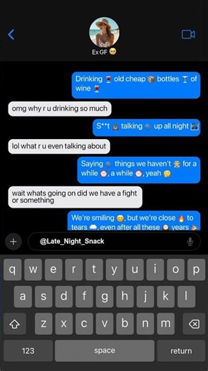 Texting Ex GF 🥺 | The Script - For The First Time | #texting #lyrics #music