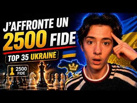 I'm facing a 2500 FIDE-rated player - Top 35 UKRAINE!! | Round 6 Chelles