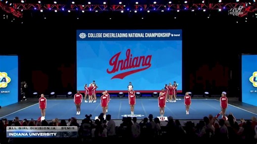 Indiana University [2026 All Girl Division IA Semis] 2026 UCA & UDA College Cheerleading and Dance Team National Championship