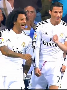 The friendship between Ronaldo and Marcelo ❤️ #ronaldo7 #marcelo #football #moments #respect