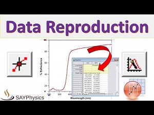 How to reproduce data with a click from a plot in origin