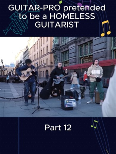 GUITAR-PRO pretended to be a HOMELESS GUITARIST