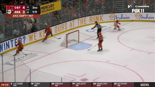 Morgan Frost with a Goal vs. Anaheim Ducks