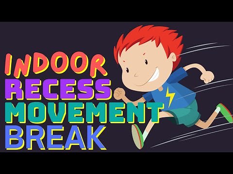 Indoor Recess Movement Break (kid-friendly)
