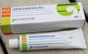 Levomekol: Salbe Analoga russischen und ausländischen, Zusammensetzung, Gebrauchsanweisung