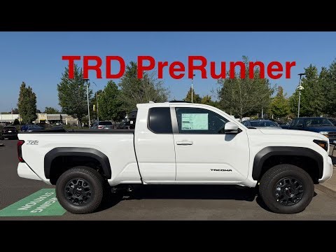 Toyota making trucks nobody wants ￼2025 Toyota Tacoma TRD PreRunner Extra Cab