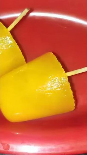 ORANGE POPSICLE...... simple orange popsicle....