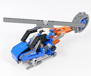 LEGO MOC-57605 Helicopter - Lego Technic 42071 F Model (Technic 2018)
