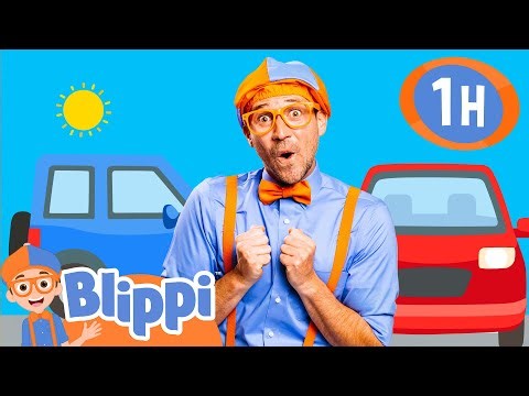 Blippi Visits A Car Museum | Blippi | Family Time! 👨‍👩‍👦 | MOONBUG KIDS