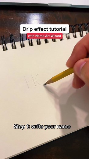 I want to see you try your name! Tag me in your video so I can check it out #nameart #drawingtutorial #drawing #art #howtodraw